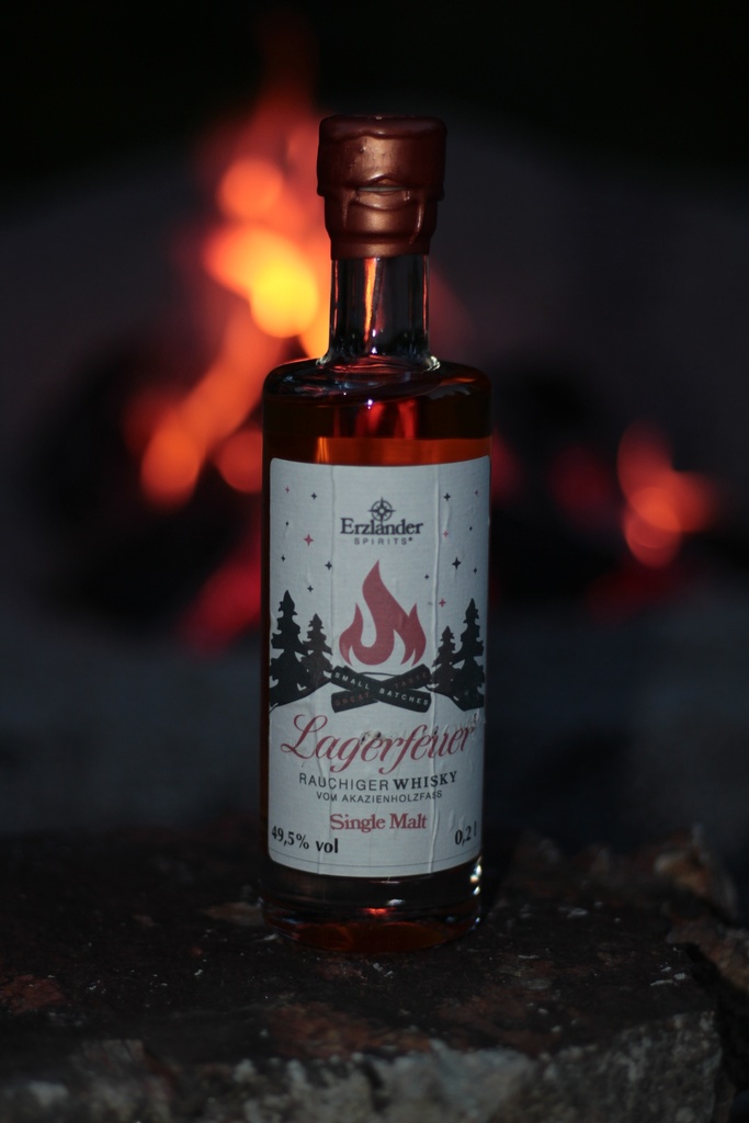 Lagerfeuer (Whisky 0,2 l) Scheibenmaler